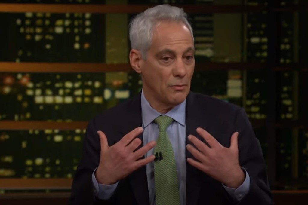 Former mayor-chicago with lawsuits and tie criticizing current city leaders in real-time show with Bill Maher